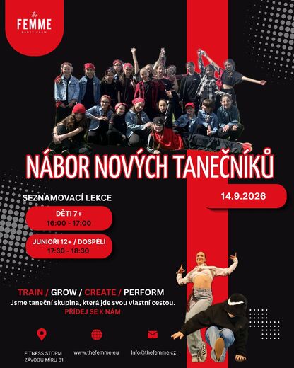NÁBOR NOVÝCH TANEČNÍKŮ The Femme.jpg