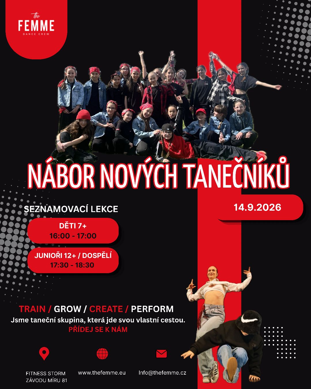 NÁBOR NOVÝCH TANEČNÍKŮ The Femme.jpg